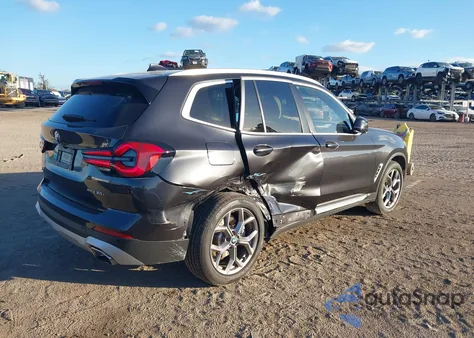 2024 BMW X3 xDrive30I z USA, uszkodzony, nr VIN WBX57DP05RN260993